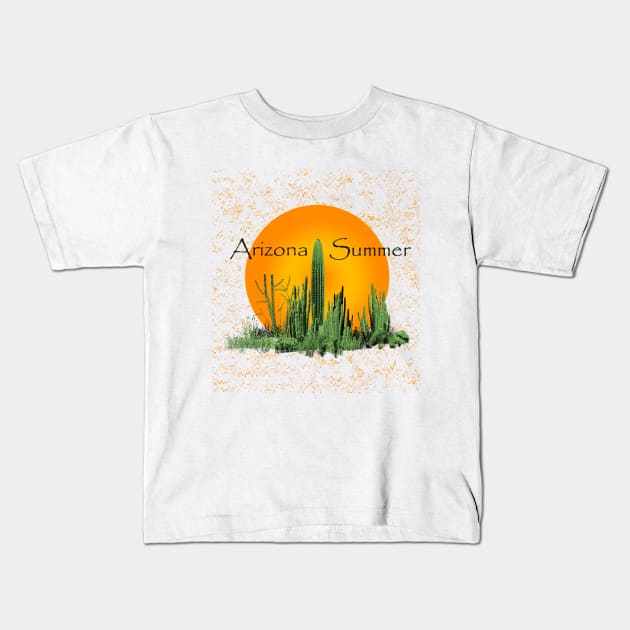 Arizona Summer Kids T-Shirt by 2HivelysArt